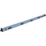 MTS-II Quick Ship Electrical Channel Assembly with 5 Duplex Outlets, EZE Blue, 69-1/2" redirect to product page